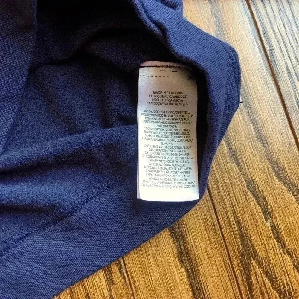Ralph Lauren Boys 18M Navy Blue Sweater w/Paint Splatter Print Design